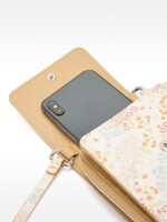 Bolsa Para Teléfono Estampado Floral multicolor