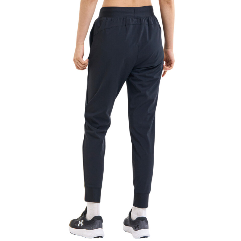 UA Rival Hi Rise Woven Pant-BLK BLK-001