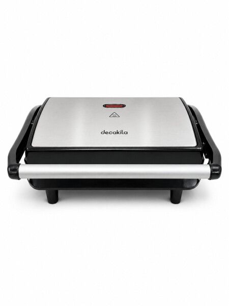 GRILL SANDWICHERA 850WATTS PLATEADO