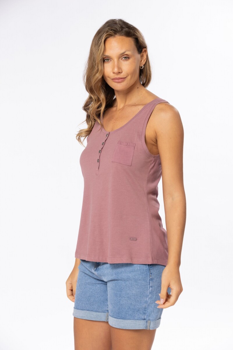 MUSCULOSA LISA - Rosado 