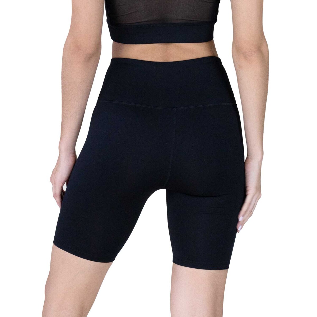 BIKER SHORT FEM POLY/SPX EVERLAST LOGO PR S - BK 