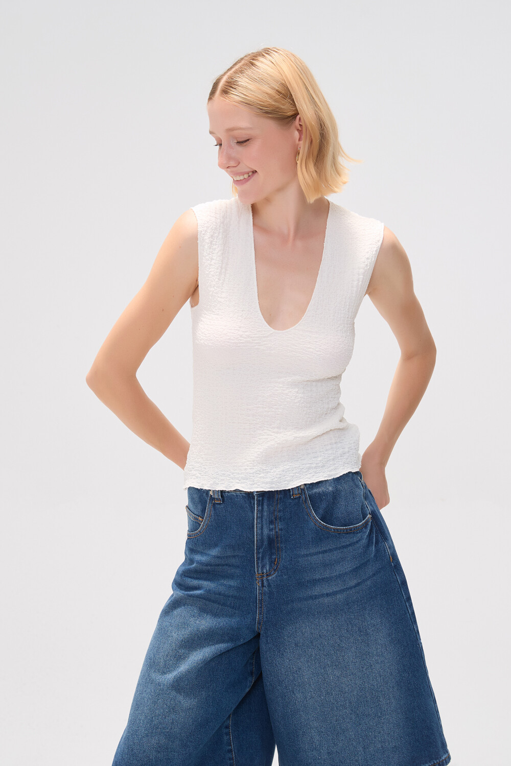 Remera Jallow Marfil / Off White