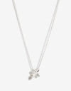Cadena Corta con Dije Perla Cadena Con Dije De Perla Plata 925 - Plateado