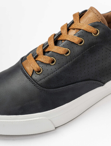 Champion perforado azul marino