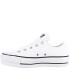 Championes Unisex Converse Plataforma Chuck Taylor Lift Blanco - Negro