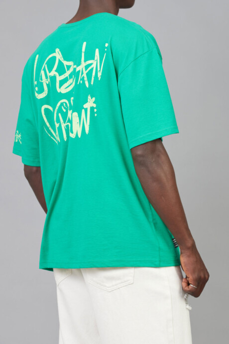 T-SHIRT GRAFFY DIXIE Verde