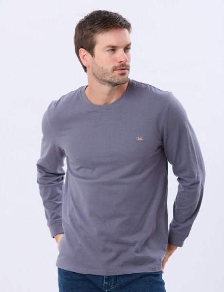 REMERA BÁSICA DE ALGODÓN Indigo