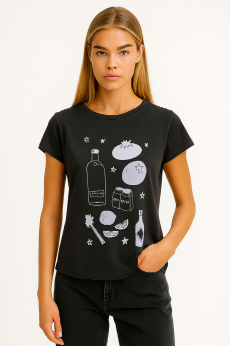 Remera Cavapo Estampado 2