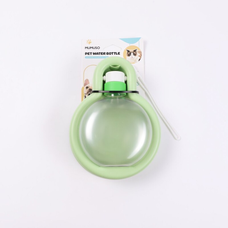 BOTELLA PLEGABLE PORTÁTIL PARA MASCOTAS 350 ML (VERDE AGUACATE) BOTELLA PLEGABLE PORTÁTIL PARA MASCOTAS 350 ML (VERDE AGUACATE)