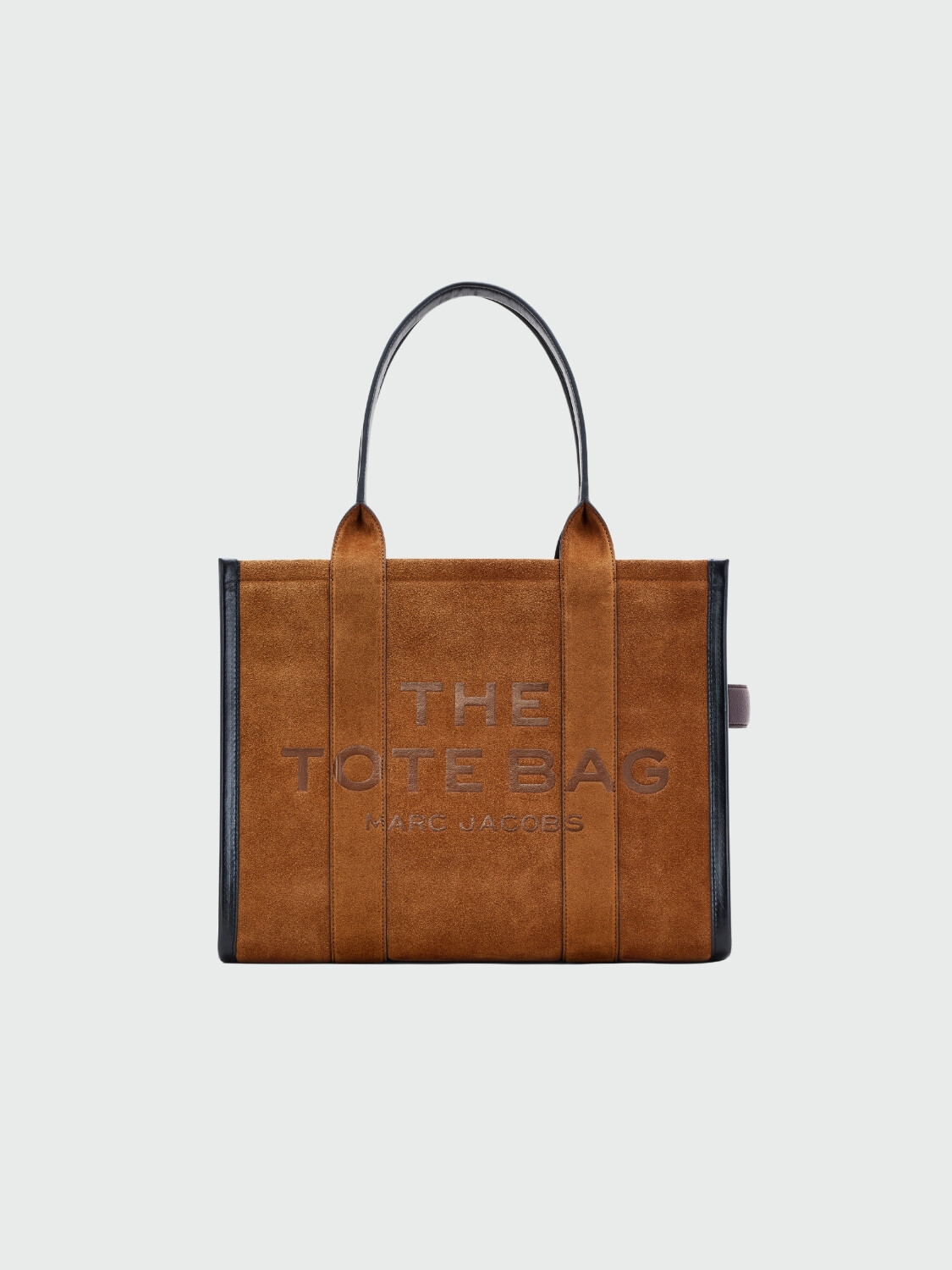 MARC JACOBS - The Suede Leather Blocked Large Tote Alta Automática