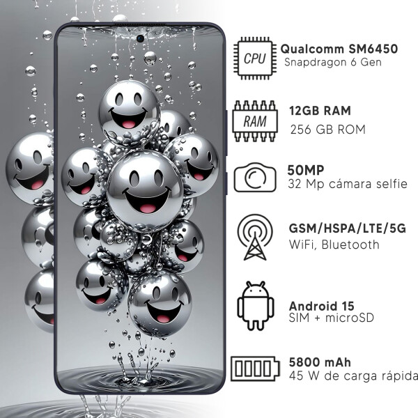 Oppo Reno 13f 12gb Ram 256gb 5g + Regalo PK CEL OPPO RENO 13F 12/256 NEGRO +REGAL