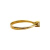 Anillo Solitario-Oro bajo-Piedra Zirconia-AN8080 conpiedra