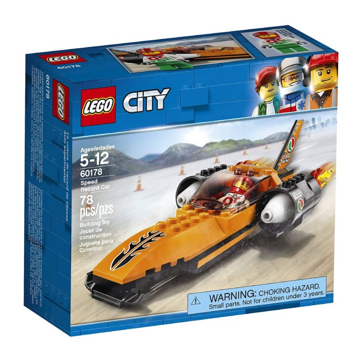 LEGO City: Coche de Récord de Velocidad 