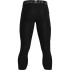 UA HG Armour 3/4 Legging-BLK BLK-001