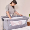 Cuna Colecho Carestino Madison con Bolso y Mosquitero Gris