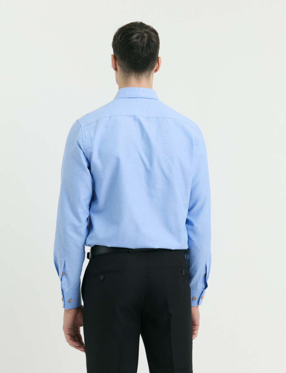 012487 CAMISA HARRINGTON LABEL Celeste