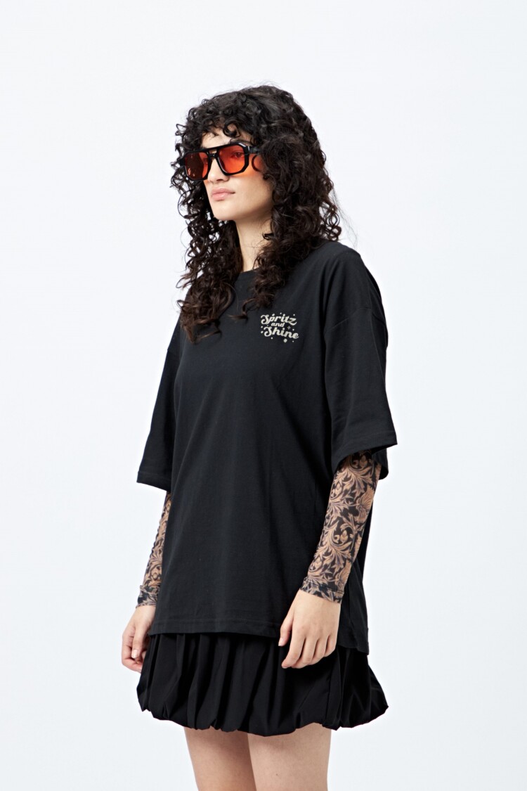 REMERA SPRITZ Negro