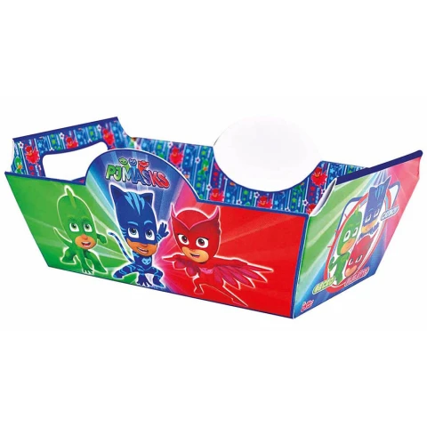 Cotillón Bandeja Contenedora x6 - PJ Masks U