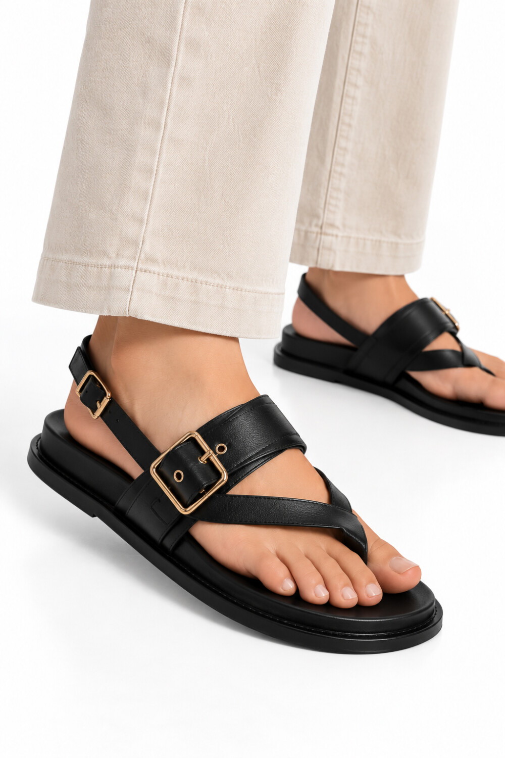 Sandalia Ladu Negro