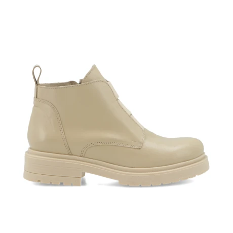BOTA VENET - CUERO CAPRIA BEIGE