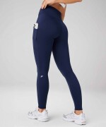 Leggings Cold Weather High-Waisted Pocket Mujer Deep Navy