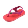 Sandalias Havaianas Baby Brasil Logo Niños Coral/Rosa