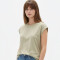 Remera Alismo Verde Grisaceo