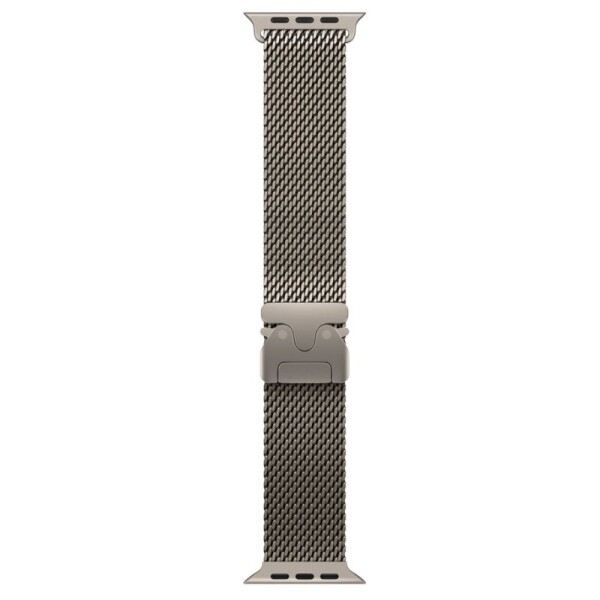 Malla Apple Watch 49mm Black Milanesse Loop Nat Ti L MGHQ4AM/A Malla Apple Watch 49mm Black Milanesse Loop Nat Ti L MGHQ4AM/A