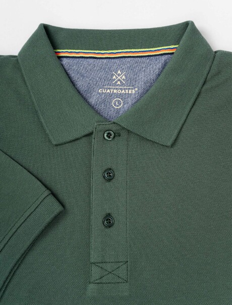 Remera m/c lisa verde