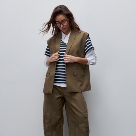 CHALECO AURI Verde Militar