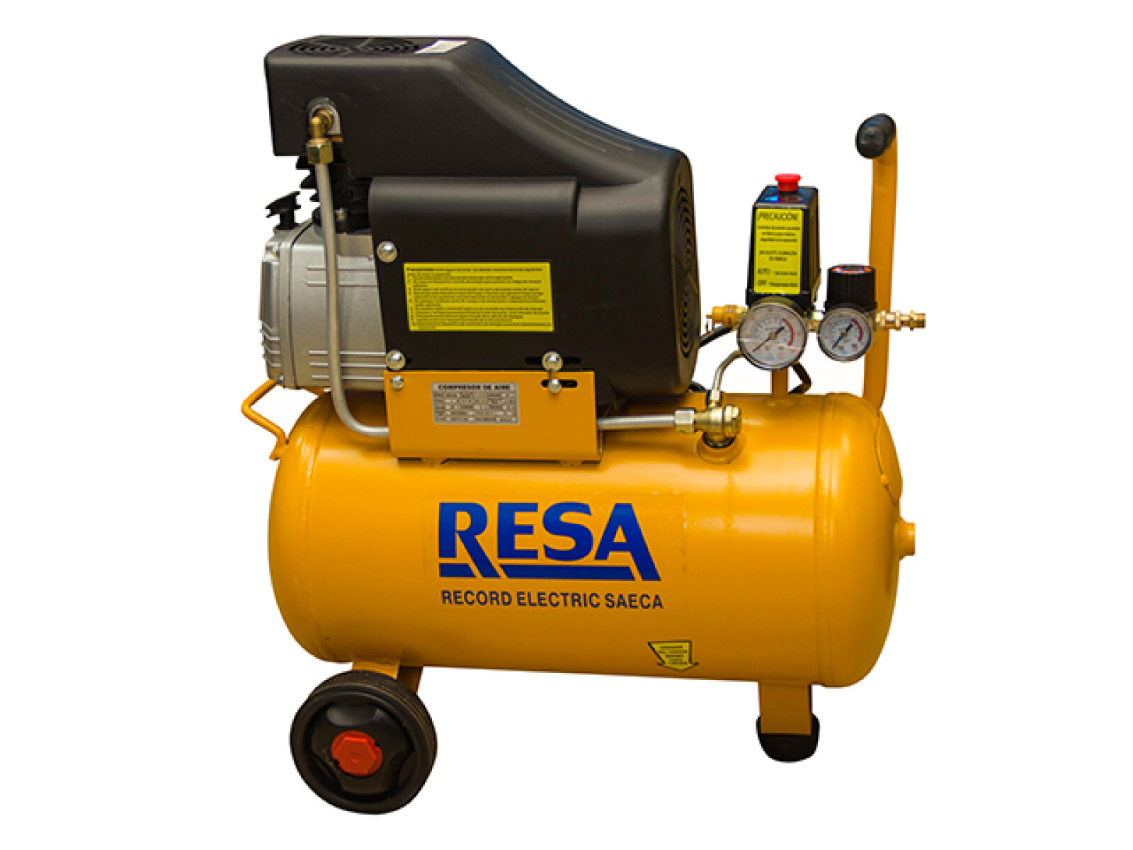 Compresor Resa SGFL9102 24 Lts 8BAR 2HP 2P 220V 