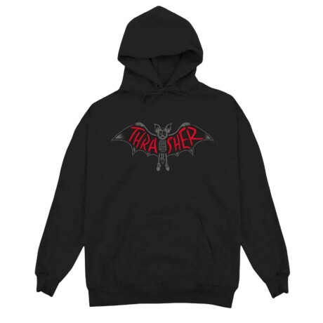 Canguro Thrasher Bat Logo Negro