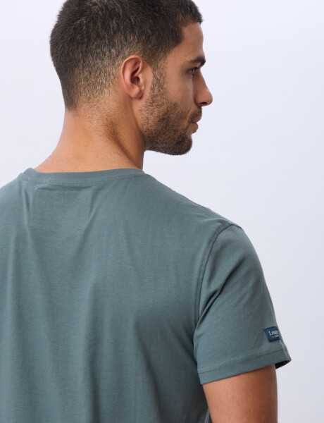 REMERA BÁSICA DE ALGODÓN Petroleo