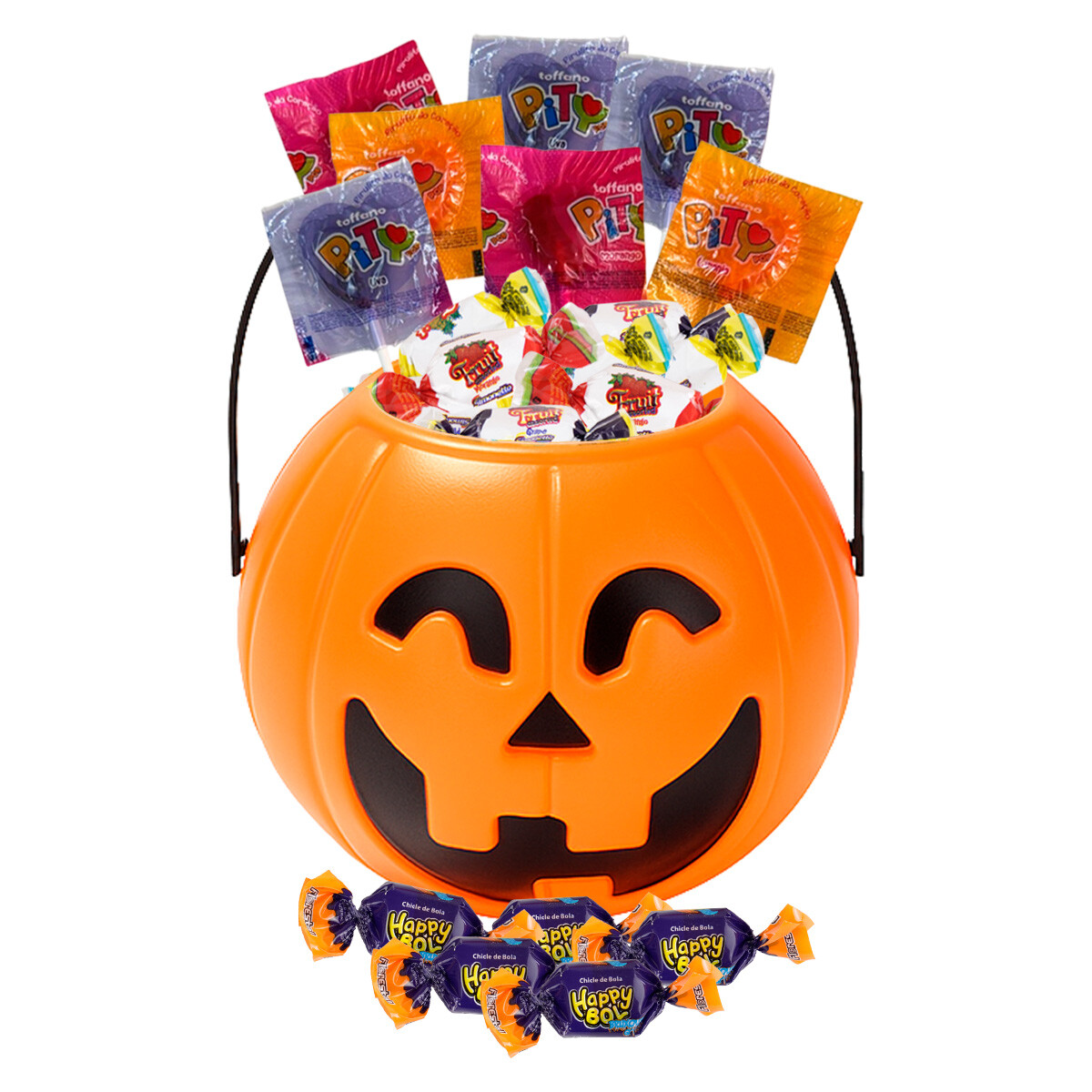 Oferta Halloween Calabaza grande con golosinas 