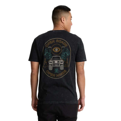 Remera Roark Open Roads Negro