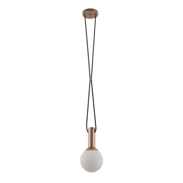 Lámpara colgante DROPS oro metálico Ø24cm 1XE27 LX0102