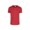 Camiseta a la base jaspe Rojo jaspe
