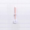 Soporte de pared para escoba autoadhesivo blanco