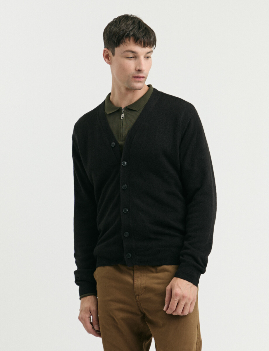 470710 CARDIGAN HARRINGTON URBAN Negro