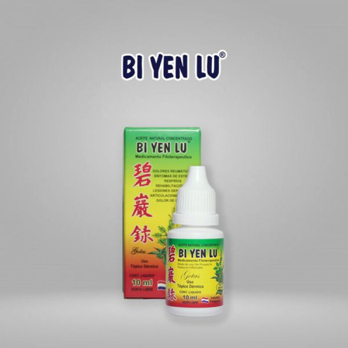 bi yen lu aceite x 10 ml. frasco