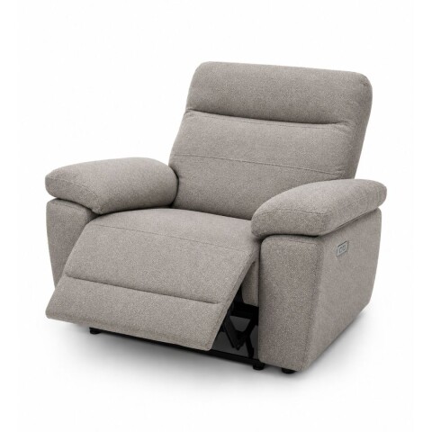 Poltrona Recliner Eléctrica 1 Cuerpo Gris Poltrona Recliner Eléctrica 1 Cuerpo Gris