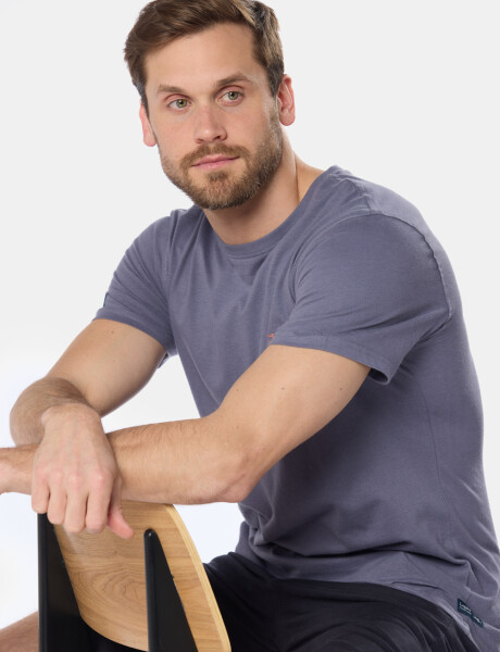 REMERA LISA DE ALGODÓN Indigo