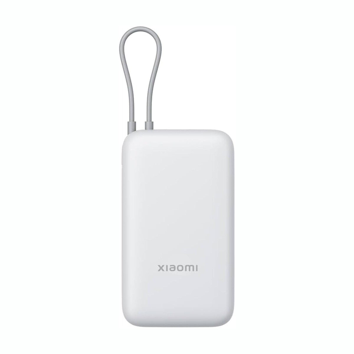 Cargador Portátil XIAOMI Power Bank 20.000 mAh Cable Integrado - Light Gray 