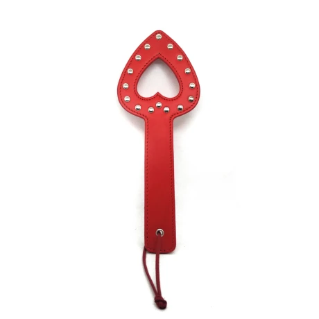 Palmeta Con Forma De Corazón Spanking Rojo