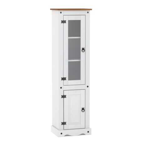Panelero Línea Naturale Blanco/Roble