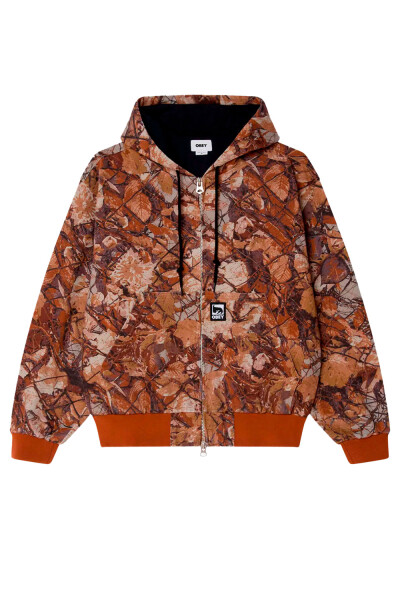 OBEY GLEN ZIP UP JACKET Multicolor