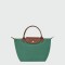 Longchamp - Le Pliage Original Bolso con Asa Superior S Verde