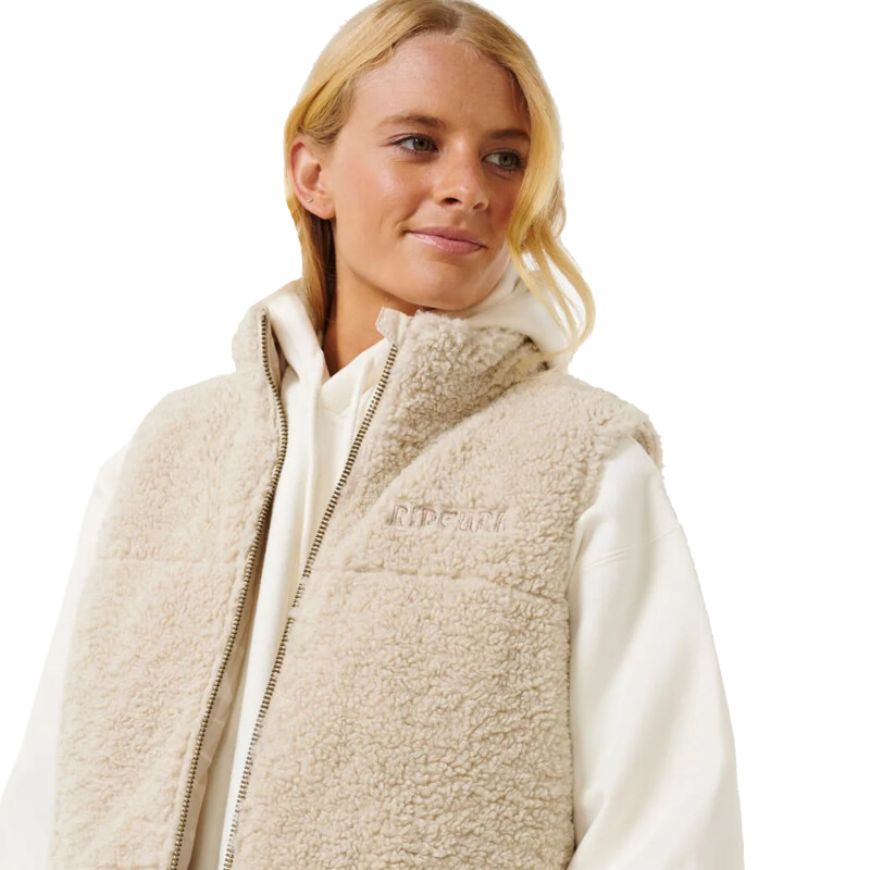 Chaleco Rip Curl Soleil Revo Puffer - Beige Chaleco Rip Curl Soleil Revo Puffer - Beige