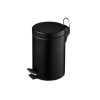 Papelera basurero de ac. Inoxidable negra 20 Lts Papelera Basurero De Ac. Inoxidable Negra 20 Lts