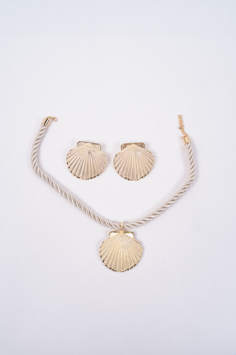 Collar Set Collar Y Brazalete Estampado 2